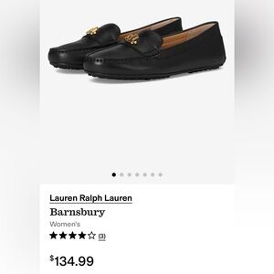 Lauren Ralph Lauren Black Barnsbury Loafers